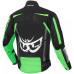 Berik Radic EVO motoros kabát fekete-zöld